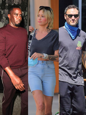 Brian Austin Green, Tina Louise, Diddy