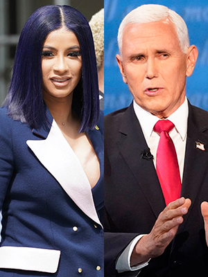 Cardi B Mike Pence