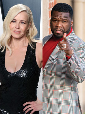Chelsea Handler and 50 Cent