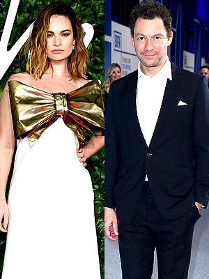 Lily James, Dominic West