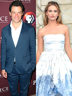 Dominic West Lily James