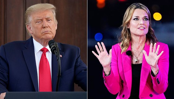Donald Trump Savannah Guthrie
