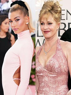 Hailey Baldwin, Melanie Griffith