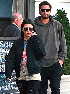 Kourtney Kardashian & Scott Disick