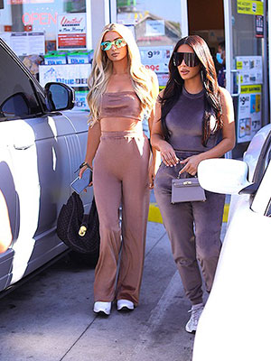 Paris Hilton and Kim Kardashian