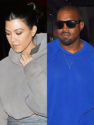 Kourtney Kardashian, Kanye West