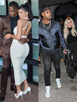 Kylie Jenner, Travis Scott, Tristan Thompson, Khloe Kardashian