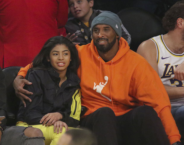 Kobe and Gianna Bryant