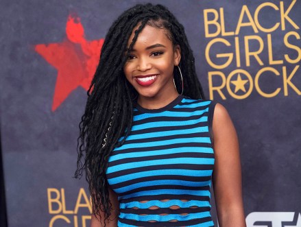 Lovie Simone attends the Black Girls Rock! Awards at the New Jersey Performing Arts Center on Saturday, Aug. 5, 2017, in Newark, N.J. (Photo by Charles Sykes/Invision/AP)