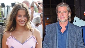 Nicole Poturalski and Brad Pitt