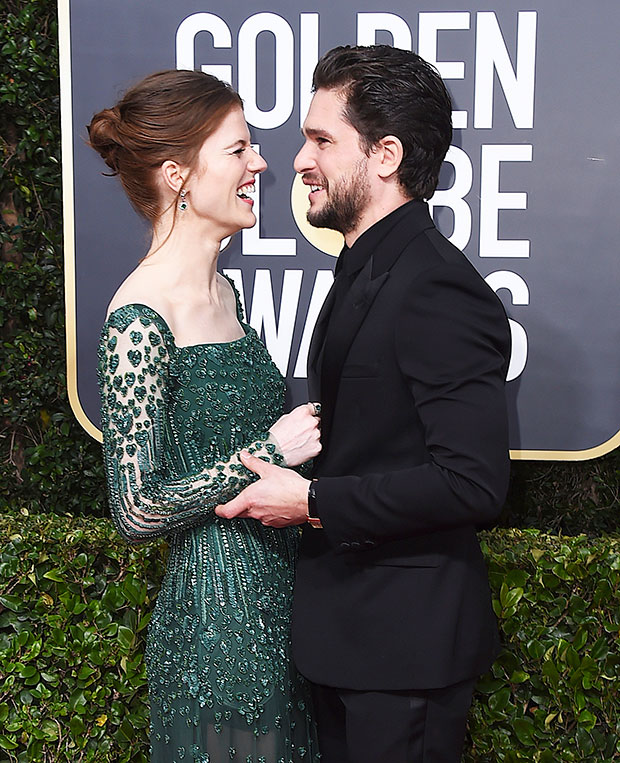 Kit Harington and Rose Leslie