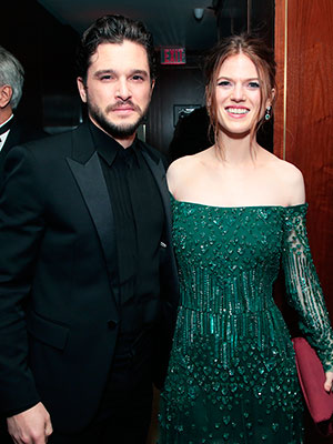 Kit Harington and Rose Leslie