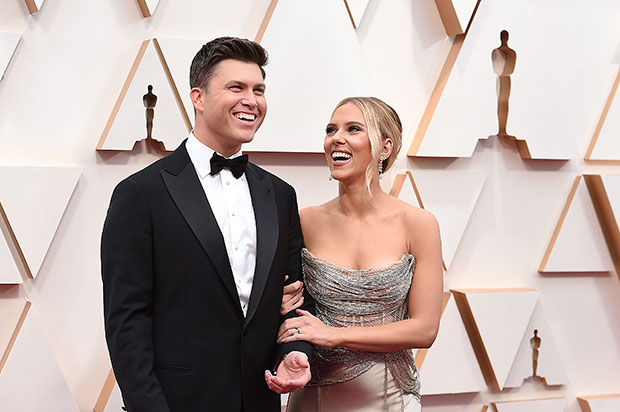 Colin Jost Scarlett Johansson