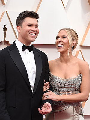 Colin Jost Scarlett Johansson