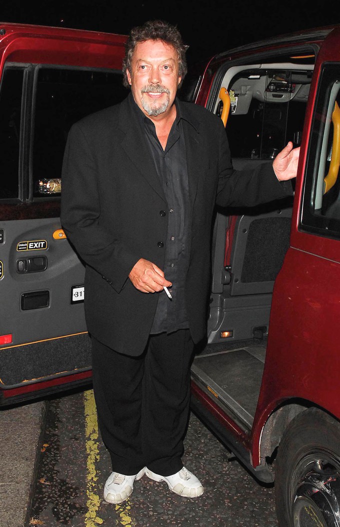 Tim Curry Seen Out & About