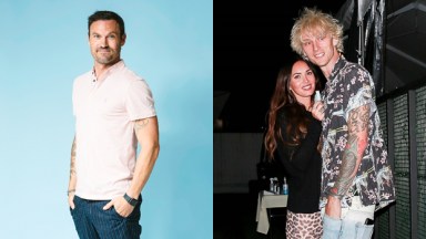 Brian Austin Green & Megan Fox & Machine Gun Kelly
