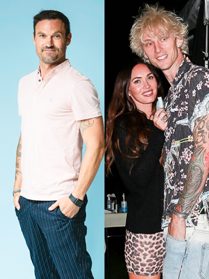 Brian Austin Green & Megan Fox & Machine Gun Kelly