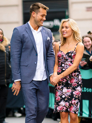 Colton Underwood & Cassie Randolph in NYC