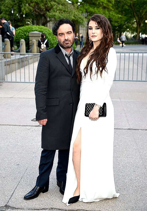 Johnny Galecki & Alaina Meyer