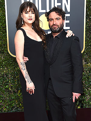 Alaina Meyer & Johnny Galecki
