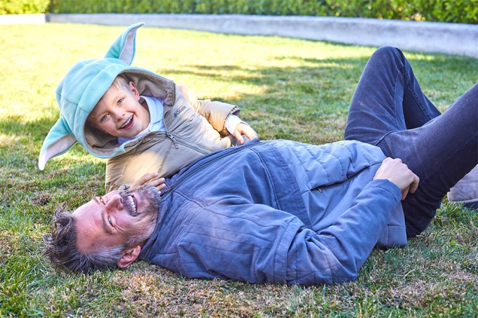 Josh Duhamel and son Axl