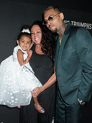 Chris Brown, Royalty Brown, Joyce Hawkins