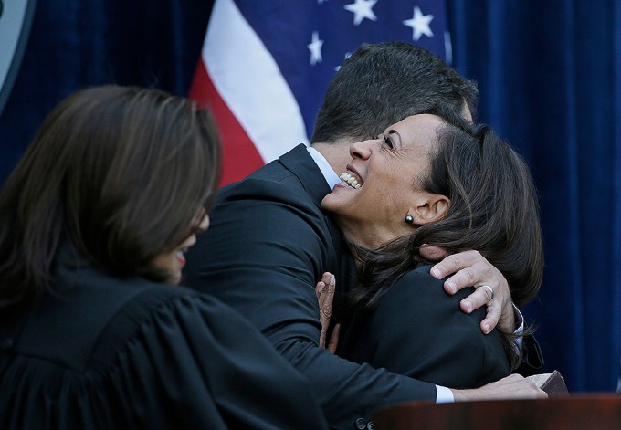 Douglas Hugs Kamala