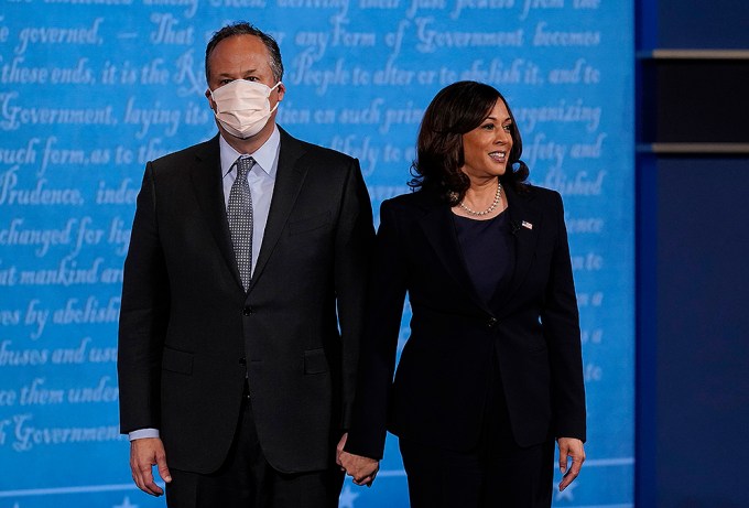 Douglas and Kamala At the VP Debate