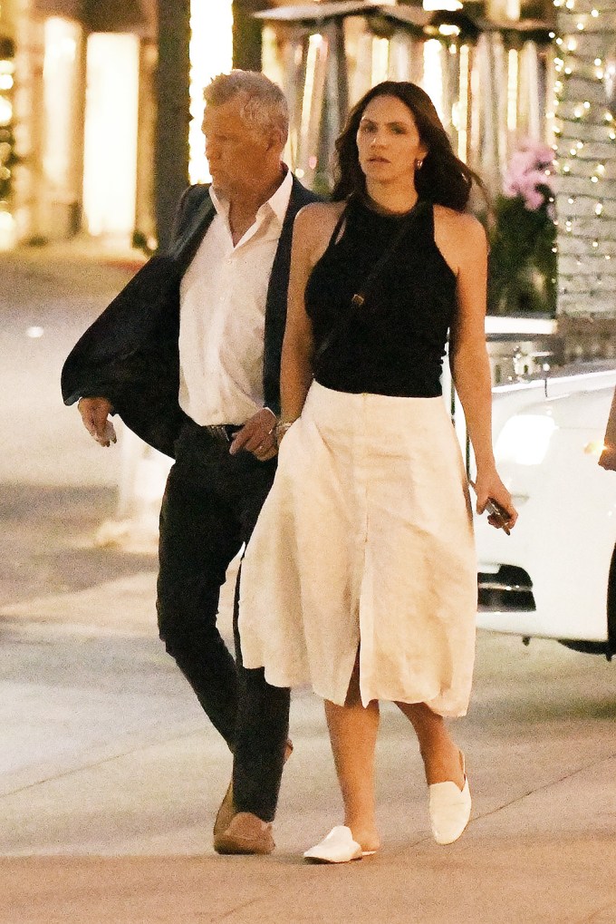 Katharine McPhee & David Foster Dine at Mr. Chow