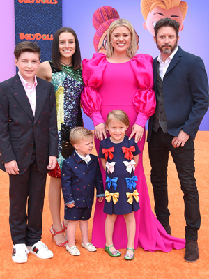 Kelly Clarkson, Brandon Blackstock, Kids