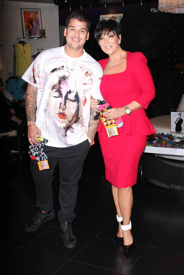 Rob Kardashian, Kris Jenner 