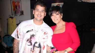 Rob Kardashian, Kris Jenner