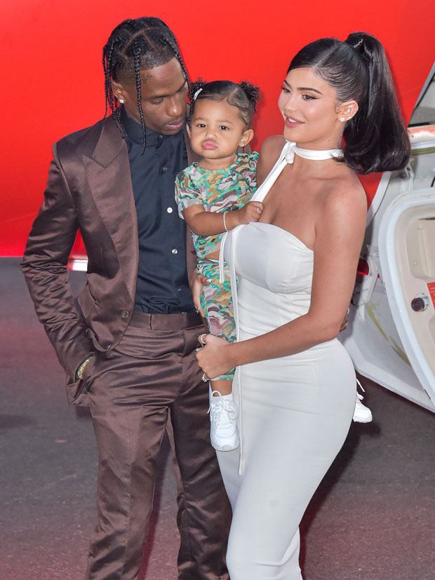 Kylie Jenner, Travis Scott, Stormi Webster