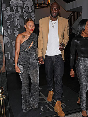 Sabrina Parr and Lamar Odom