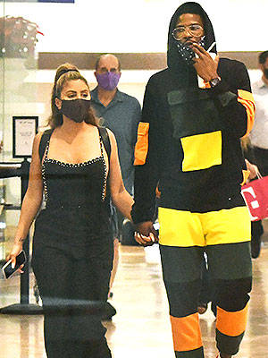 Larsa Pippen & mystery man in Miami