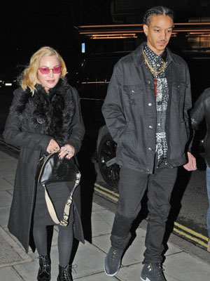 Madonna and Ahlamalik Williams