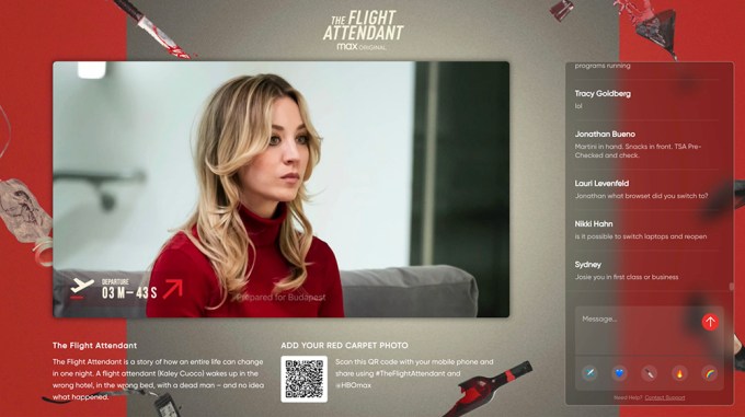 The Flight Attendant with HBO MAX