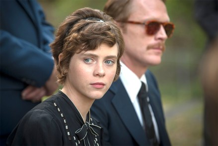 (L-R) Sophia Lillis and Paul Bettany star in UNCLE FRANKPhoto: Brownie HarrisCourtesy of Amazon Studios