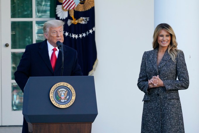 Donald Trump Speaking At Turkey Pardon