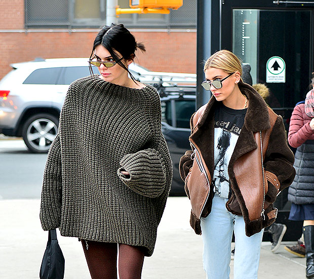 Kendall Jenner, Hailey Baldwin