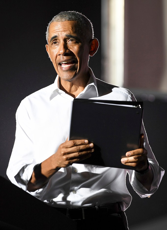 Barack Obama Campaigning For Joe Biden