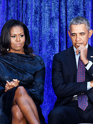 Michelle and Barack Obama
