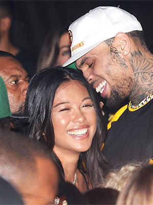 Chris Brown and Ammika Harris