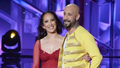 AJ McLean Cheryl Burke