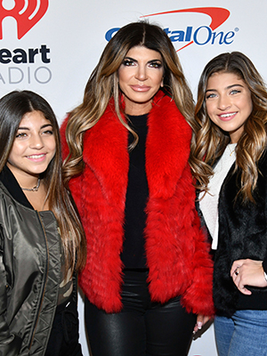 Teresa Giudice with daughters Gia & Milania