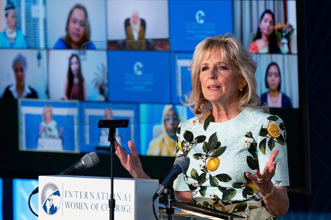 Jill Biden Women, Washington, United States – 08 Mar 2021