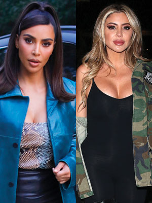 Kim Kardashian & Larsa Pippen