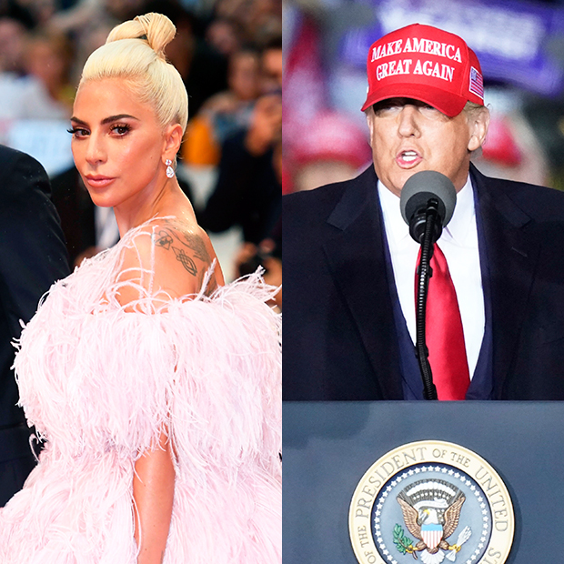 Lady Gaga Donald Trump