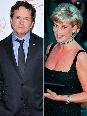 Michael J. Fox, Princess Diana