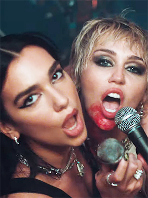 Miley Cyrus, Dua Lipa